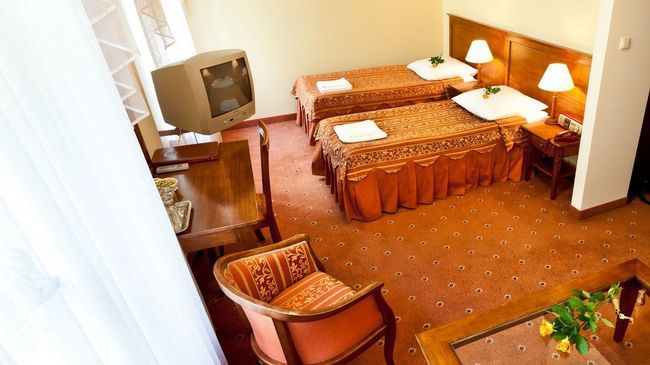 Hotel Pod Zlota Roza 키엘체 객실 사진